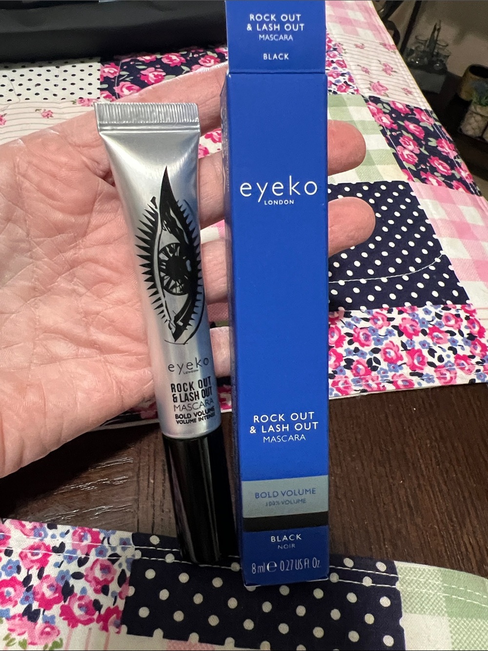 New Eyeko Rock Out & Lash Out Mascara — Black